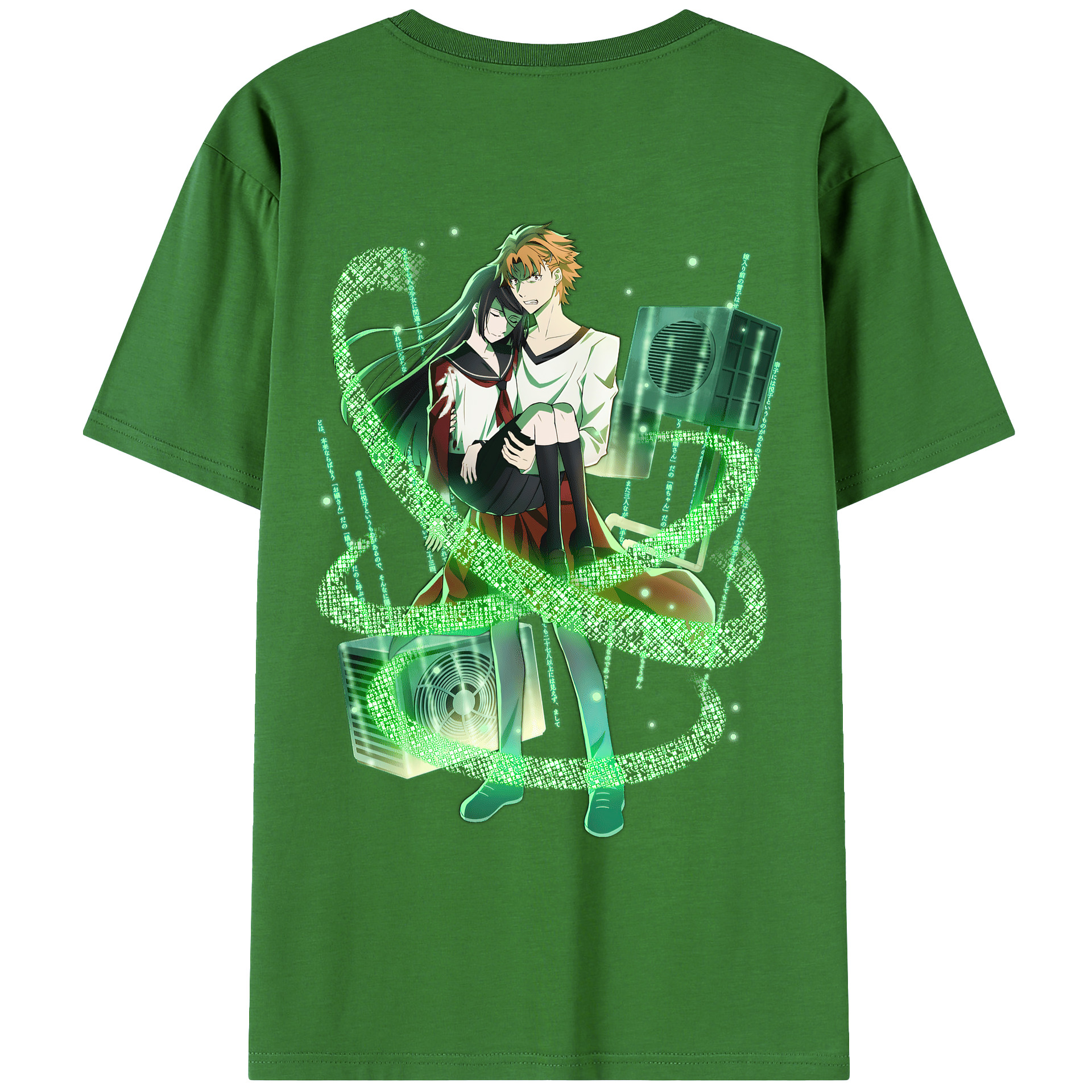 （画像用） 文豪ストレイドッグス Bungo Stray Dogs レディース半袖Tシャツ(バックプリント)